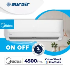 Aire acondicionado Split Midea Blanc 4500 Frío/Calor