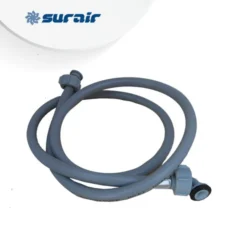 Manguera de descarga 2 m con abrazadera metalica