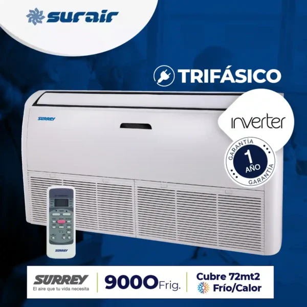 Aire acondicionado Consola Surrey Nova Inverter Smart 9000 Frío/Calor