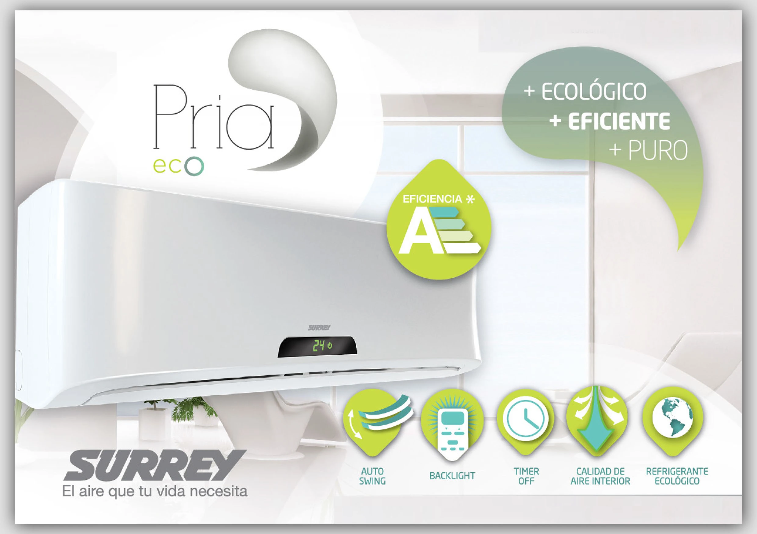 Surrey Eco Pría. solución de problemas