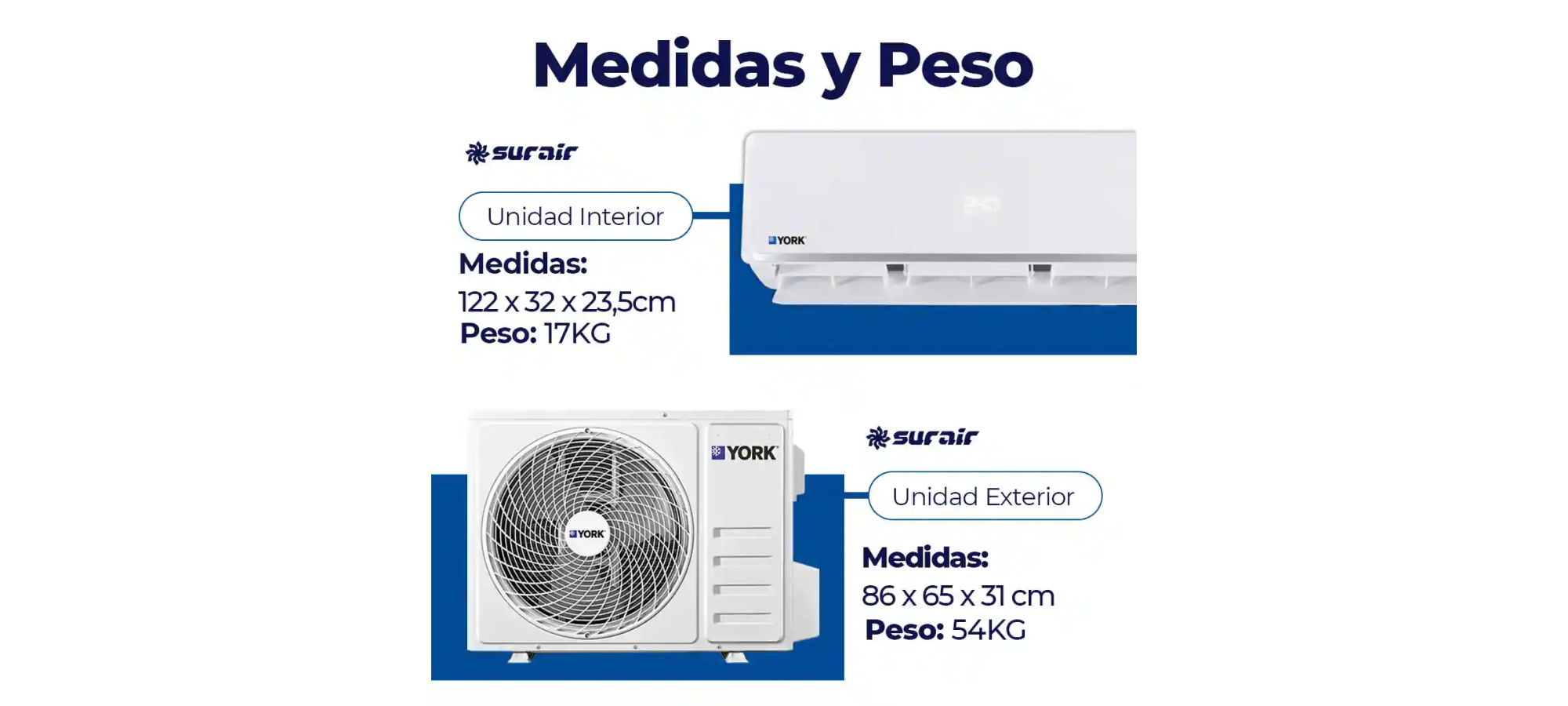 aire acondicionado York