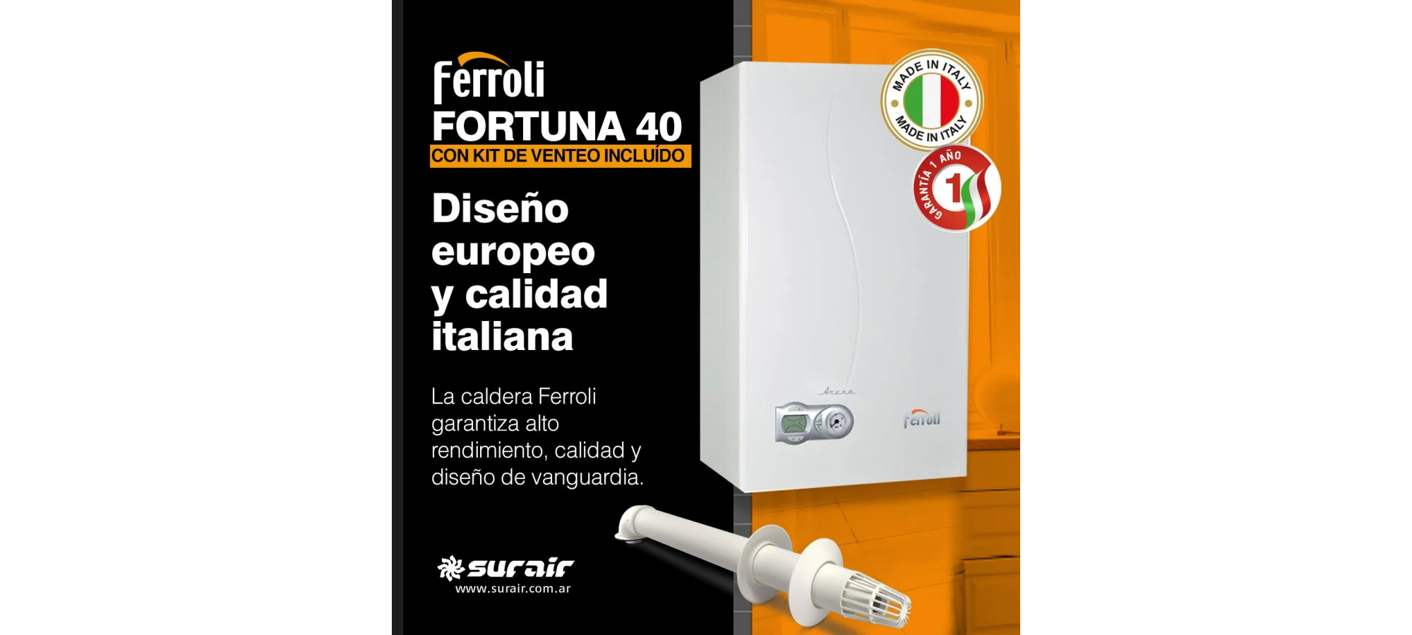 Caldera Ferroli Fortuna F40