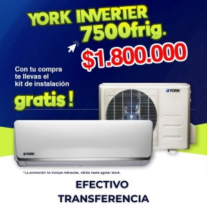york 7500 inverter promo