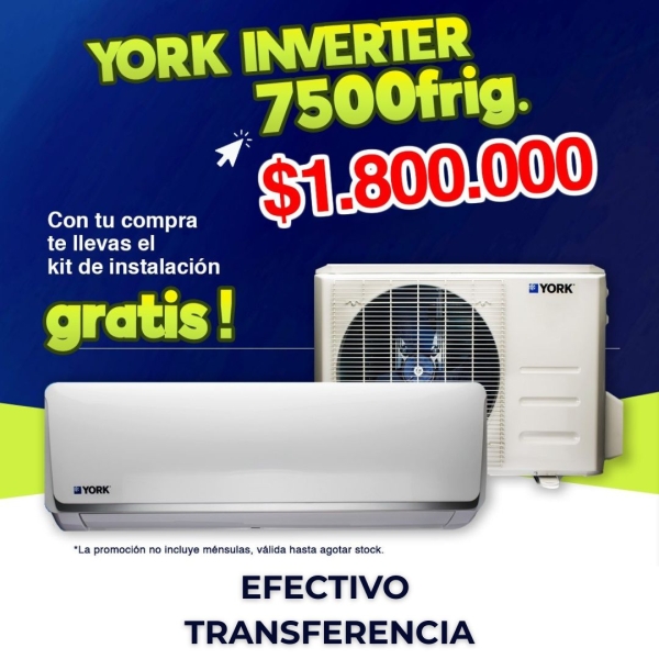 york 7500 inverter promo
