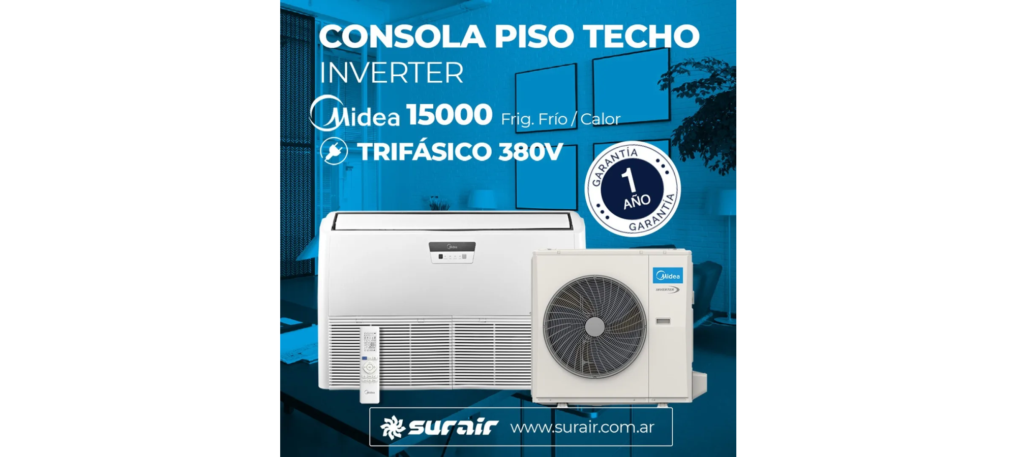 Consola Midea