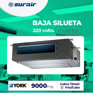 york baja silueta 9000 inverter