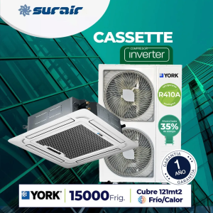 york cassette 15000 inverter