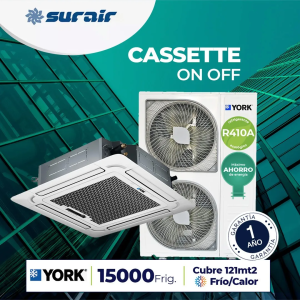 york cassette 15000 onoff