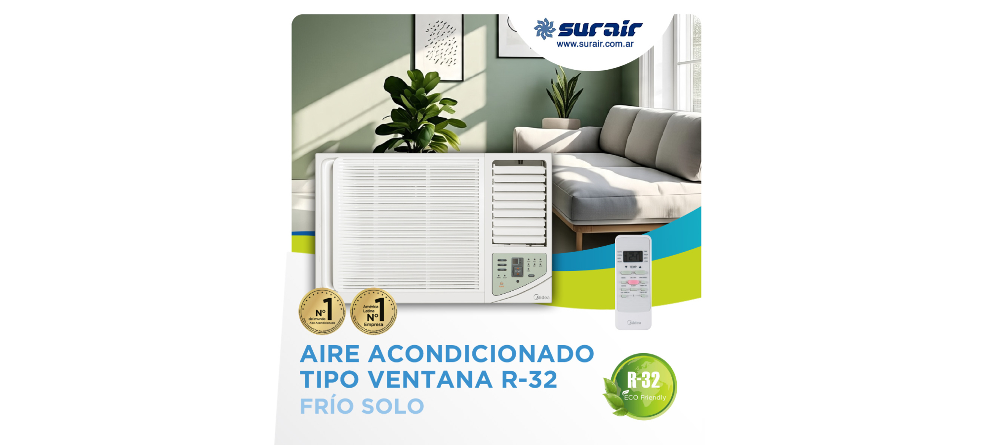 AA Midea Ventana 2200