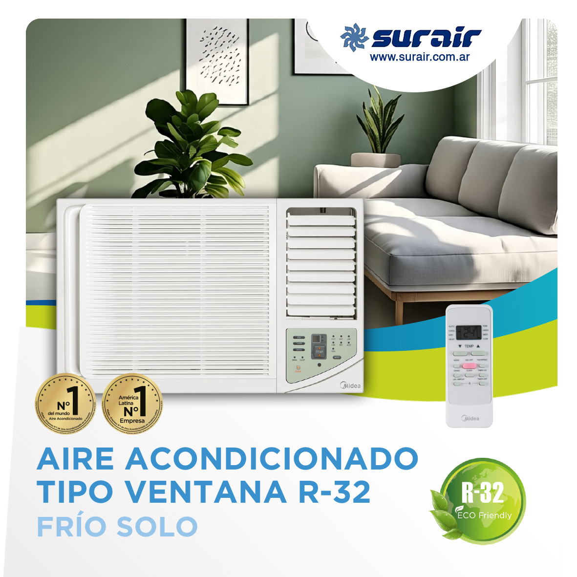 AA Midea Ventana 2200