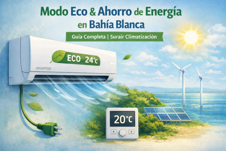 Modo Eco y Ahorro en Aire Acondicionado