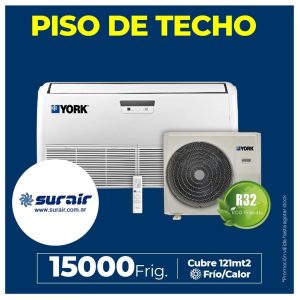 York 15000 piso techo inverter